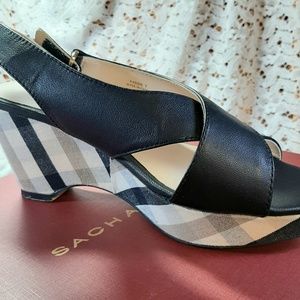 Sacha London Shoes Kassie Style Sz 7 Black/Apache